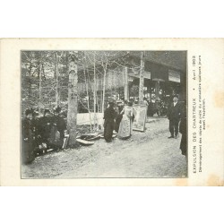 38 Expulsion des Chartreux 1903 Déménagement des objets de piété du Monastère