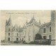 carte postale ancienne 16 LONDIGNY. Le Château personnages sur le Perron