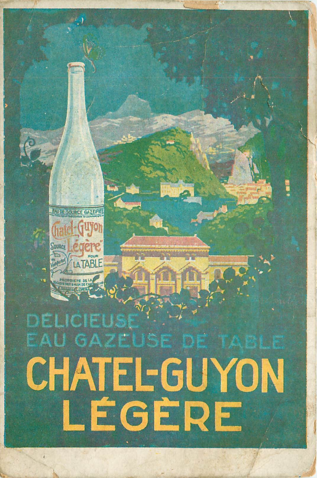 Carte Postale Ancienne – 63 Chatel-Guyon – Sortie Des Brayaudes De La Messe – Années 1900