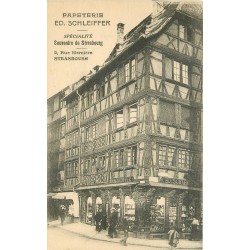 67 STRASBOURG. Papeterie Schleiffer 2 rue Mercière