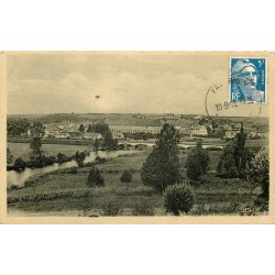 70 FAVERNEY. Vue sur la Ville 1948