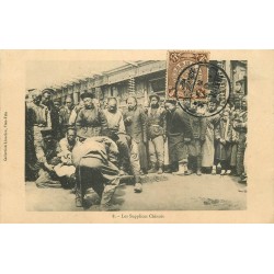 CHINE. Les Supplices Chinois vers 1912 " Le décapitation "