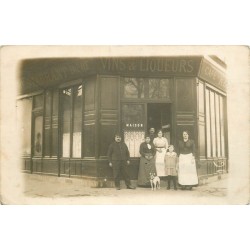 93 AUBERVILLIERS. Café Restaurant maison " Cabaret " 129 route de Flandre 1915