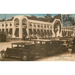 85 LES SABLES D'OLONNE. Voitures anciennes devant le Casino des Sports 1931