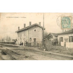 33 LA SOUYS FLOIRAC. La Gare 1906