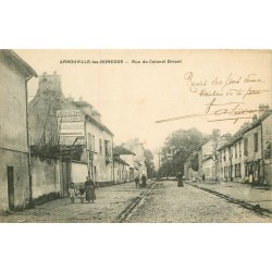 95 ARNOUVILLE-LES-GONESSE. Rue du Colonel Driant 1917 Publicité murale Dubonnet