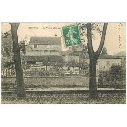 carte postale ancienne 16 RUFFEC. Le Vieux Château 1912