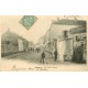 93 STAINS 2 x Cpa Passage à niveau rue du Repos et rue Pierre Aubert 1906-03