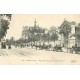 2 x cpa 78 VERSAILLES. Eglise Notre-Dame rue Hoche et la Gare avec Hôtel de Ville 1907