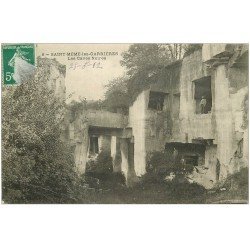 16 SAINT-MEME-LES-CARRIERES. Les Caves Noires 1912
