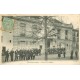 95 MONTMORENCY. La Musique des Pompiers Place de la Mairie 1905