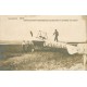 GUERRE 1914 Photo Cpa aviateur Védrines en reconnaissance sur son avion " La Vache "