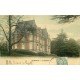 95 BOUFFEMONT. Le Château superbe carte toilée colorisée vers 1907