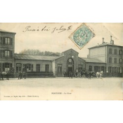 95 PONTOISE. La Gare 1906