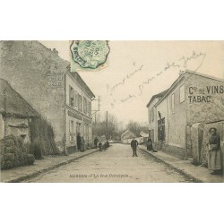 95 FOSSES. Vins et Tabac sur la rue Principale 1906