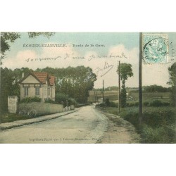 95 ECOUEN EZANVILLE. Route de la Gare 1906