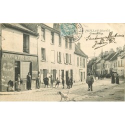 95 LE THILLAY. Vins Restaurant sur Grand Rue 1905