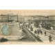 69 LYON. Tramways à impérial sur le Pont Lafayette 1906