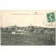 carte postale ancienne 16 VILLEBOIS-LAVALETTE. Vue sur le Village avec Vache 1909