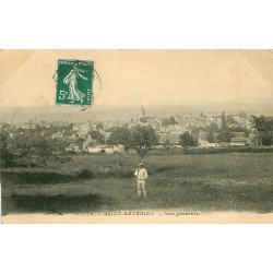 58 SAINT-REVERIEN. Vue sur la Ville vers 1910