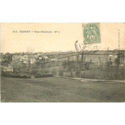 58 TEIGNY. Vue générale sur le Village 1907