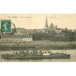 Transports Station des Torpilleurs à Tréguier 1911