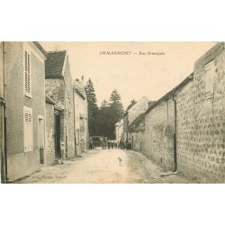 95 IMMARMONT. Animation rue Principale 1916