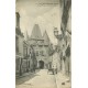 72 LA FERTE-BERNARD. Rue d'Huisne et Porte de Ville 1916 vendeur ambulant