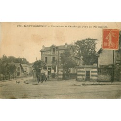 95 MONTMORENCY. Carrefour et Entrée Restaurant du Parc de l'Orangerie