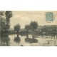 95 ARRONVILLE. La Mare du Moulin avec Enfants et vaches 1906