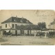 95 ARNOUVILLE-LES-GONESSE GONESSES. Maison Dubarle Epicerie Place de la Fontaine et attelage de Bouchers 1915