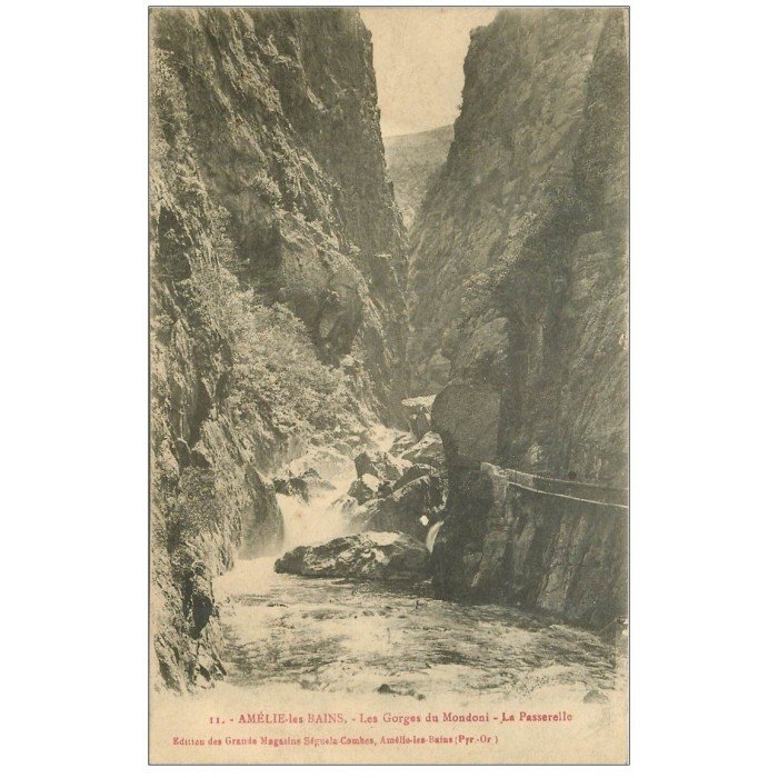 CPA 66 - Amelie-Les-Bains - Cascade D'Annibal