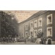 OBERPALLEN. Attelages et cyclistes devant l'Hôtel Kieffer-Heinen 1919