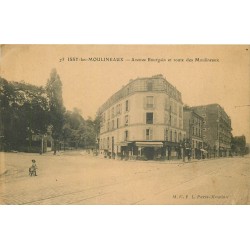 92 ISSY-LES-MOULINEAUX. Café avenue Bourgain et route des Moulineaux