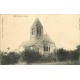 2 x cpa 95 ARRONVILLE. Eglise et Château de Balincourt 1905