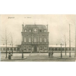 93 BAGNOLET. La Mairie sous la Neige vers 1905