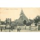 93 BAGNOLET. L'Eglise Saint-Leu Place de la République 1904 Square Rue Lénine