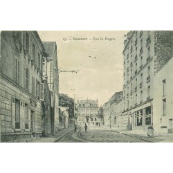 93 BAGNOLET. Rue du Progrès devenue Raoul Berton et la Mairie 1906