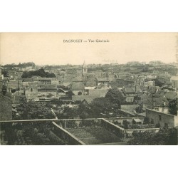 93 BAGNOLET. Vue générale sur la Ville 1929