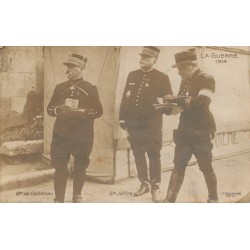 MILITAIRES GUERRE 1914. Généraux de Castelnau et Joffre par Courcier