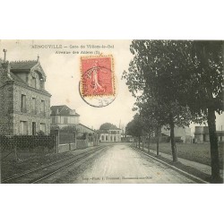 95 ARNOUVILLE-LES-GONESSE GONESSES. Gare de Villers-le-Bel avenue des Aniers 1907