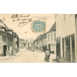 95 LE THILLAY. Grande Rue 1905 commerce Jondeau