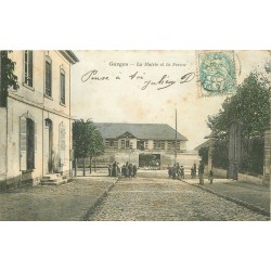 95 GARGES LES GONESSES. La Mairie et la Ferme 1905
