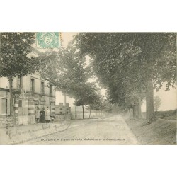 95 GONESSE. Gendarmerie avenue de la Madeleine 1906