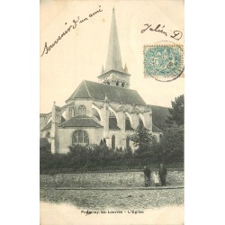 95 FONTENAY-LES-LOUVRES. L'Eglise 1905