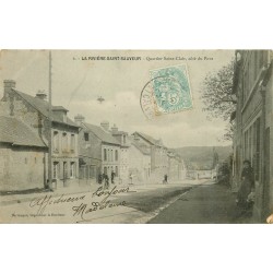 14 LA RIVIERE-SAINT-SAUVEUR. Quartier Saint-Clair côté du Pont 1905