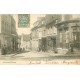 76 FOUCARMONT. Coiffeur rue des Halles 1904