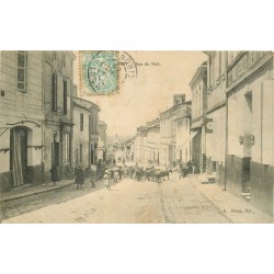 33 LORMONT. Troupeau de Chèvres Rue du Port 1905