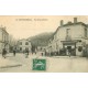 33 LA SOUYS-FLOIRAC. Vue dans le Bourg avec Charcuterie Buvette 1913