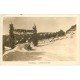 carte postale ancienne 66 FONT-ROMEU. L'arrivée d'un Bob Bobsleigl Luge. Sports h'Hiver